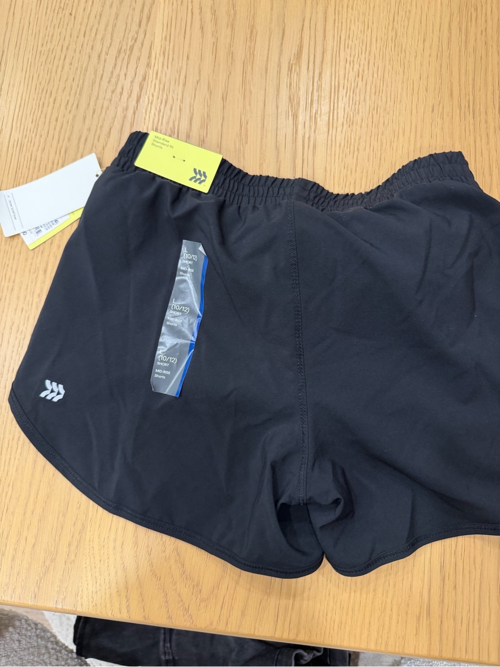 all in motion Black Girls Athletic Shorts New with Tag - Picture 4 of 5